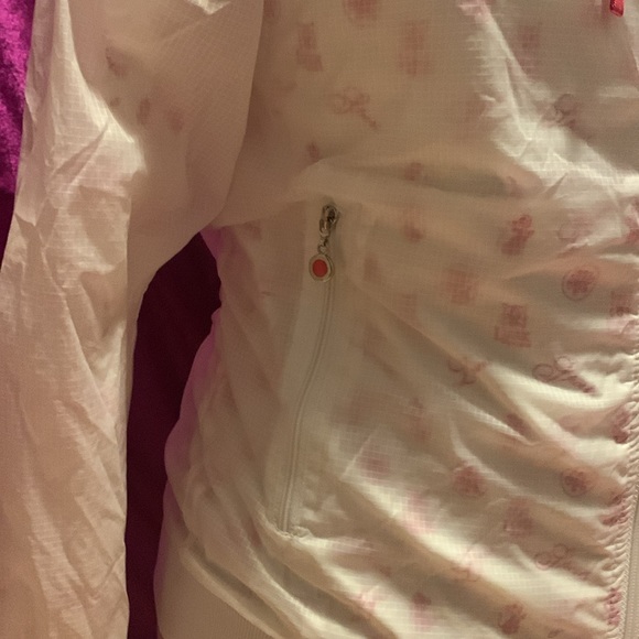 Links, sports, white and pink double layered warm jacket, size extra small - Picture 8 of 8